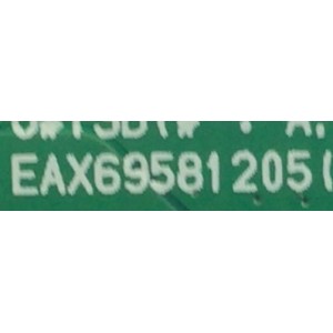 MAIN PARA SMART TV LG 4K RESOLUCION  (3840 X 2160) / NUMERO DE PARTE EBT67237906 / EAX69581205 / 2EEBT000-00TU / RU23X2A24W / 67237906 / NUMERO DE PANEL NC550TQG-ABKH6 / DISPLAY HV550QUB-F1D / MODELO 55NANO75UQA.BUSYLJM 